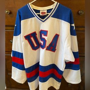 Men’s USA miracle on ice hockey jersey